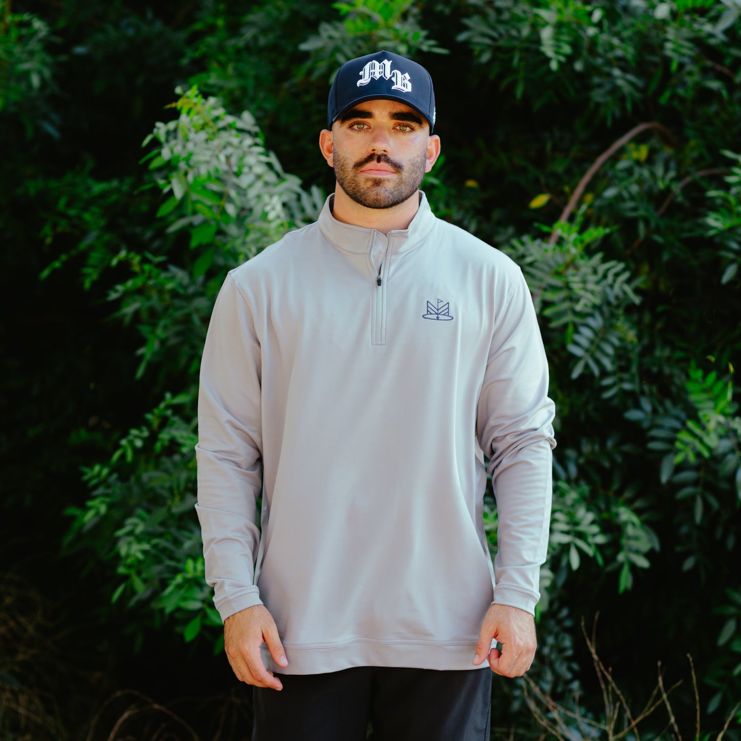 Lightweight 1/4 Zip (Grey)